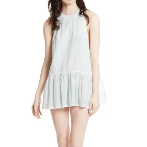 NWOT Free People Breathless Moments Tunic in Sky Size Medium - Picture 1 of 5